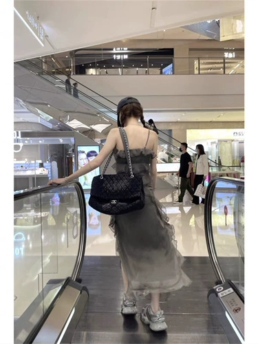 Весеннее летнее ретро платье, длинная юбка без рукавов, по фигуре