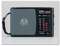 Tecsun R-203T FM Medium Wave Radio Portable Radio