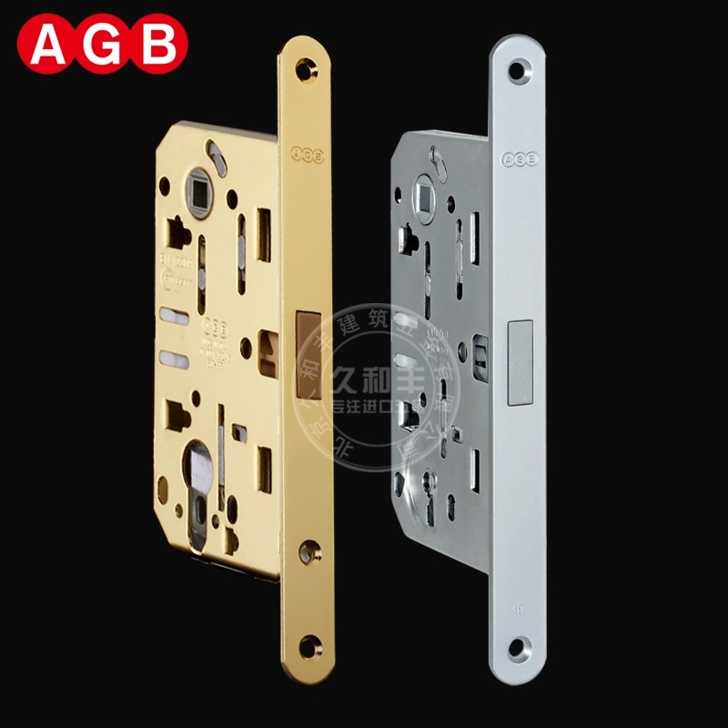 Italian original imported AGB Magnetic silent lock mute on performance stability Breakthrough traditional lock body form