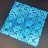 Матовый голубой бриллиант, 30x, 30 см