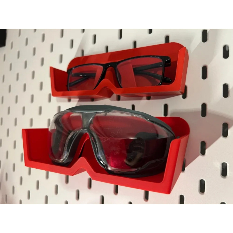 Suitable for Skadis Ikea Pegboard Accessories, Work/Sports Glasses Holder Suitable for Skadis Ikea Pegboard Accessories, Work/Sports Glasses Holder