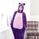 Cặp đôi đồ ngủ động vật hoạt hình một mảnh mặc nhà san hô flannel nhà vệ sinh cho thấy onesie kigurumi - Cha mẹ và con