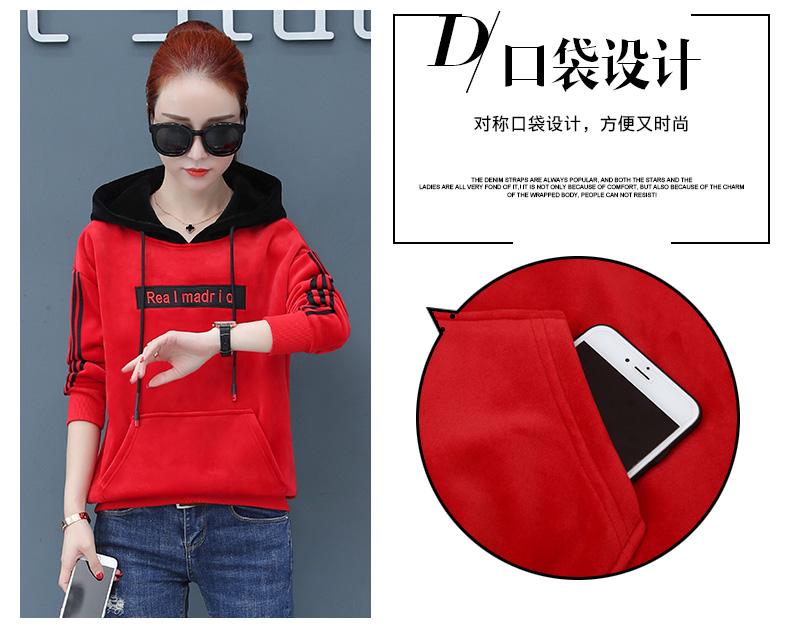 Sweatshirt femme - Ref 3217042 Image 13