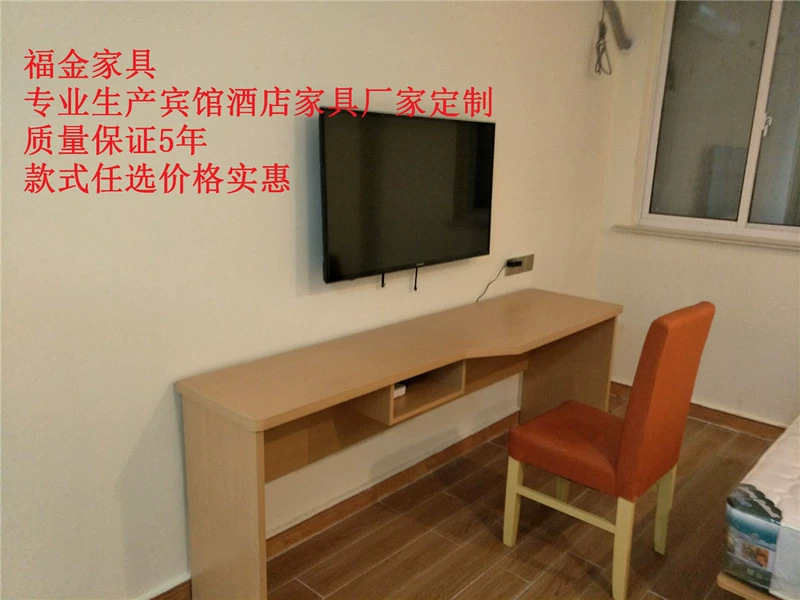 Nhà sản xuất tùy chỉnh nhanh phòng khách sạn đồ nội thất khách sạn bàn mới TV tủ máy tính bàn TV - Nội thất khách sạn