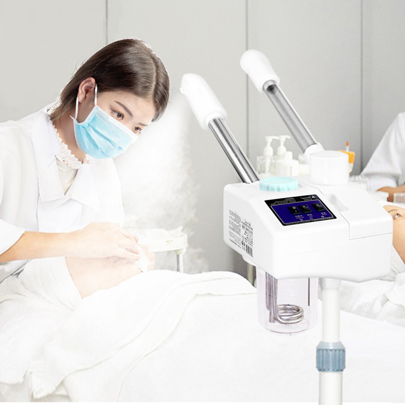 (SF) beauty salon spray machine hot and cold spray machine beauty instrument face steamer hot and cold double spray Chinese medicine bag