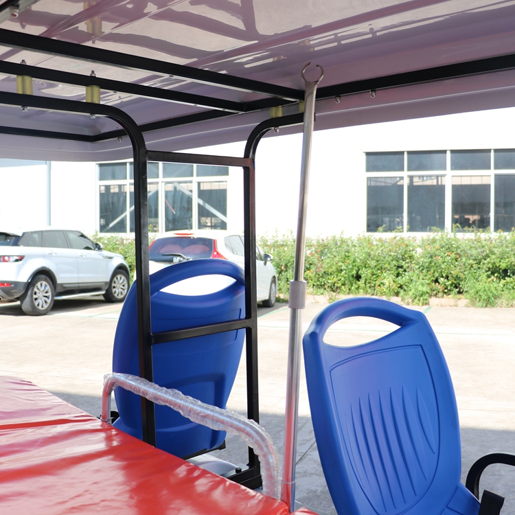 Xe bốn bánh cáng điện bệnh viện xe cứu thương đặc biệt khẩn cấp bị thương vận chuyển xe ắc quy xe tham quan xe tùy chỉnh - Xe đạp điện xe đạp điện nữ
