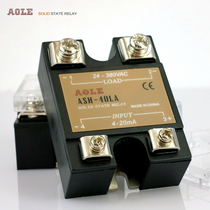 40A single-phase solid state relay analog voltage regulator ASH-40LA voltage regulating module current type 4-20mA