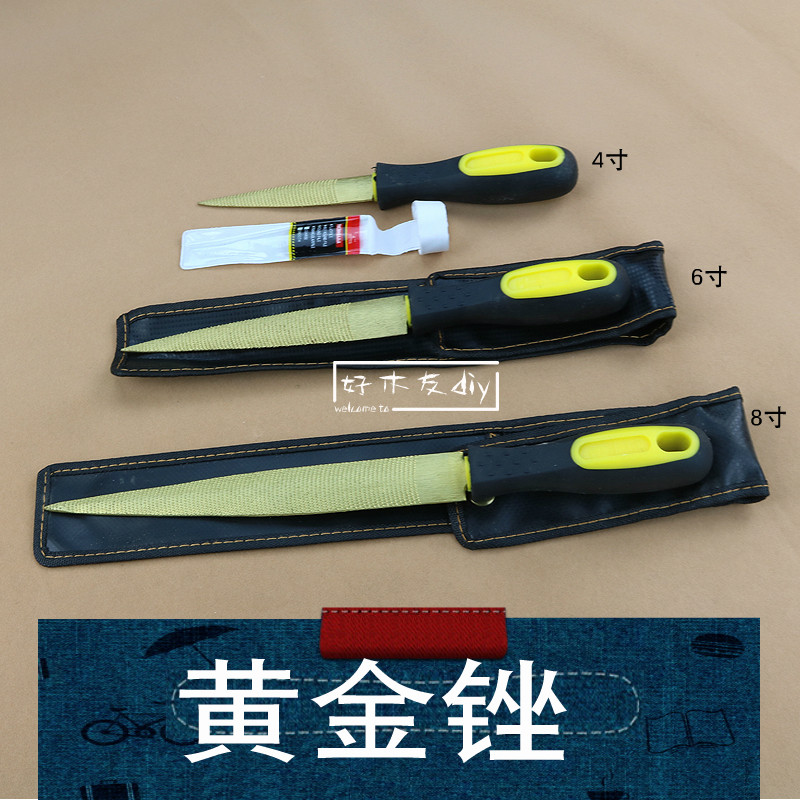 Good wood friendly 4 6 8 inch boutique gold wood filing soft and hard wood filing gold filing the gold filing the upgraded version of the baiting super fast
