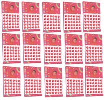 Baby sticker eyebrow polka dot encourage beauty mole sticker children sticker ear sticker red dot forehead Baby Baby Crystal