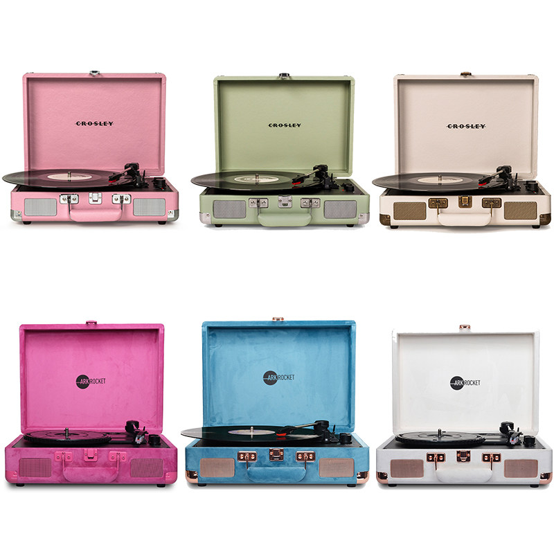 American Crossley Retro Limited Leather Case Black Gel Record Machine Bluetooth Record Machine Ouyang Na Na with the same sound UO