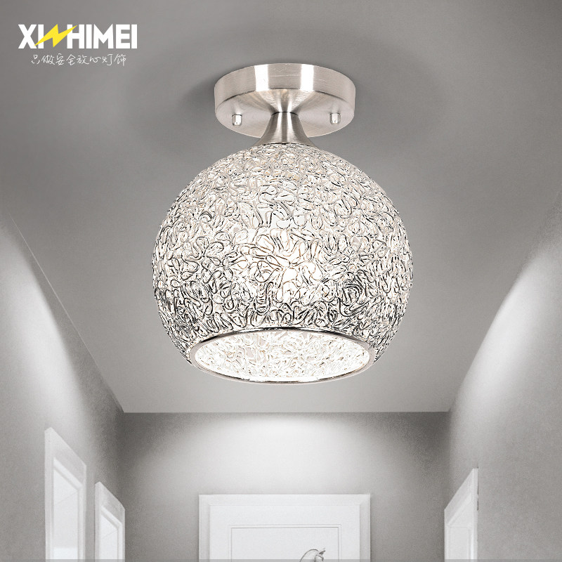 LED single head aluminium Hyun Off ceiling lamp Creative door hall Corridor walkway Lamp room Lamp minimalist Cloakroom Lamps