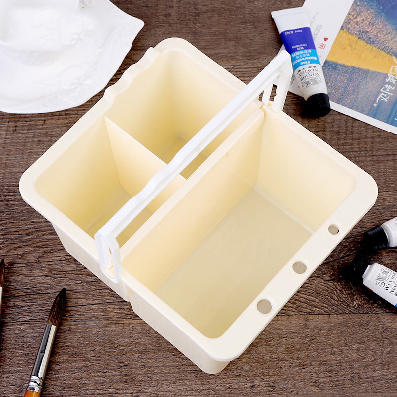 Monet pen washing bucket Removable watercolor gouache painting paint pen washing bucket multifunctional art painting tools