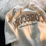 Tide, летняя одежда, модная футболка с коротким рукавом, популярно в интернете, короткий рукав