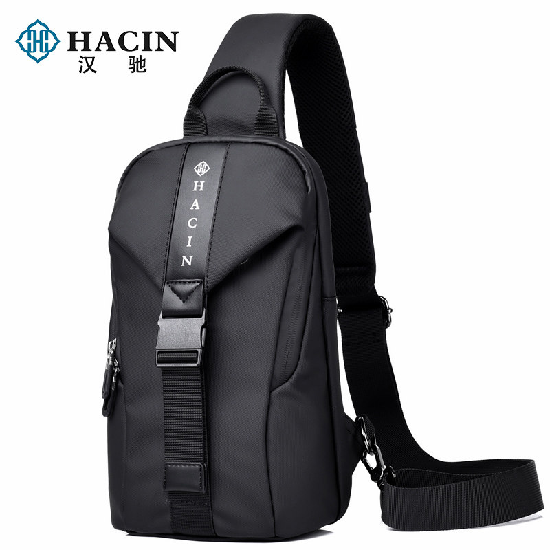 Chest Bag Men's Single Shoulder Bag Slanted Satchel Bag BAG BAG Casual Multifunction Fashion Men's Bag Chest Front Bag-Taobao