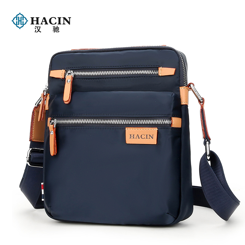Shoulder bag men's messenger bag fashion shoulder bag men's bag canvas casual tide brand multifunctional small backpack sloping shoulder bag