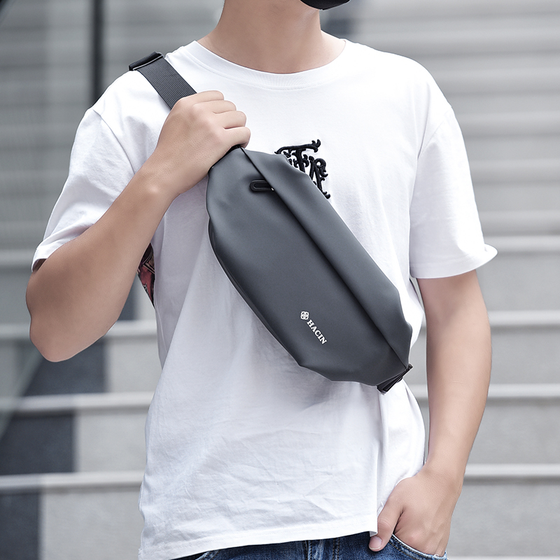 Messenger Bag Men's Trendy Small Bag Casual Men's Chest Bag New Satchel National Trend Waist Bag Street One-shoulder Chest Bag