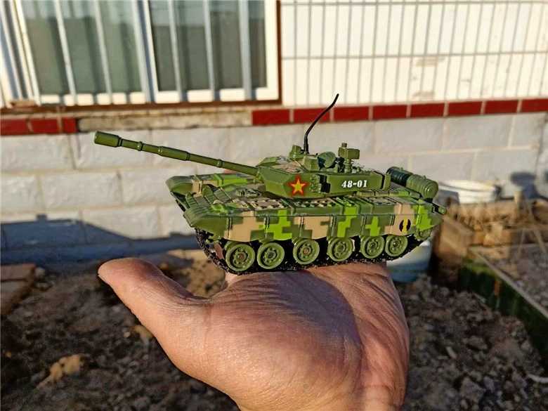 1:48 tank armored car T-99 alloy military model original factory simulation adult collection children's metal toy car