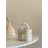 Летняя портативная маленькая сумка на одно плечо с ромбовидным узором, помада, небольшая сумка, в стиле Шанель