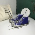 Retro giày thủy triều bẩn đường BF cảng hương vị kho báu màu xanh retro in nam và nữ giày sneaker nữ hot trend 2021 Plimsolls