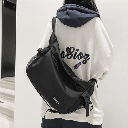 Японская сумка через плечо, вместительная и большая сумка на одно плечо, подходит для студента