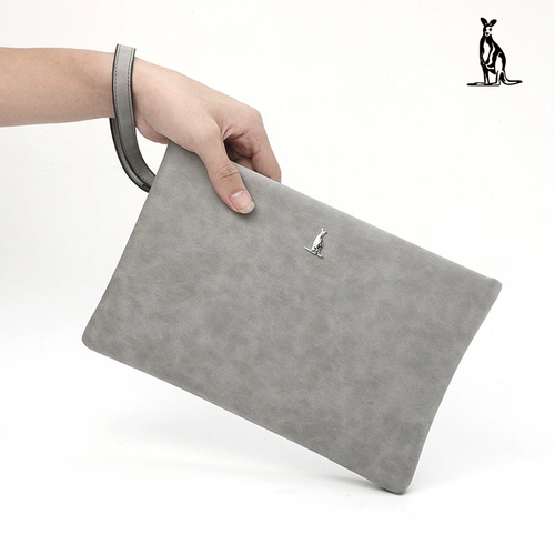 Кенгуру, мужская маленькая сумка клатч, сумка с петлей на руку, 2018, новая коллекция, 2019