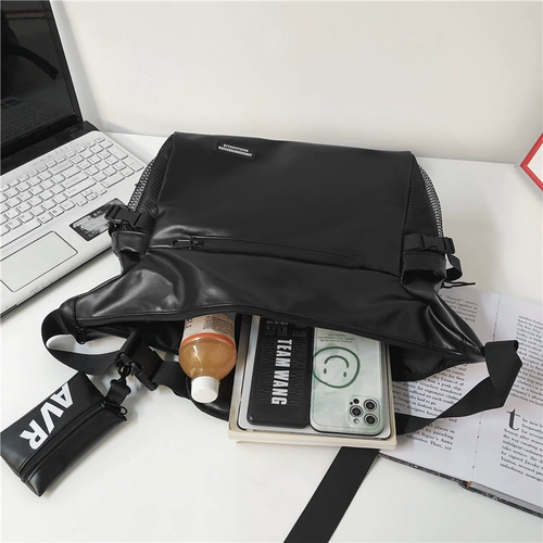 Японская сумка через плечо, вместительная и большая сумка на одно плечо, подходит для студента