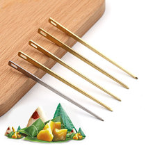 Brown needle large household bag zongzi zongzi Needle Needle wear zongzi needle special needle Dragon Boat Festival wearing zongzi needle thread