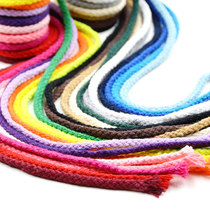 Color handmade diy eight-strand cotton rope pocket rope belt cotton rope homemade bracelet jewelry drawstring