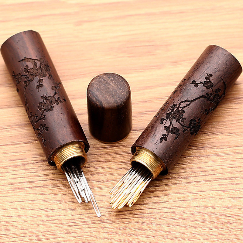 Sandalwood Cylinder Stitch Sewing Clothing Needle Home Hand Stitch Stitch Hand Embroidered Stitch Sewing Quilt Steel Needle Clothing Needlethread Sewing Needle-Taobao