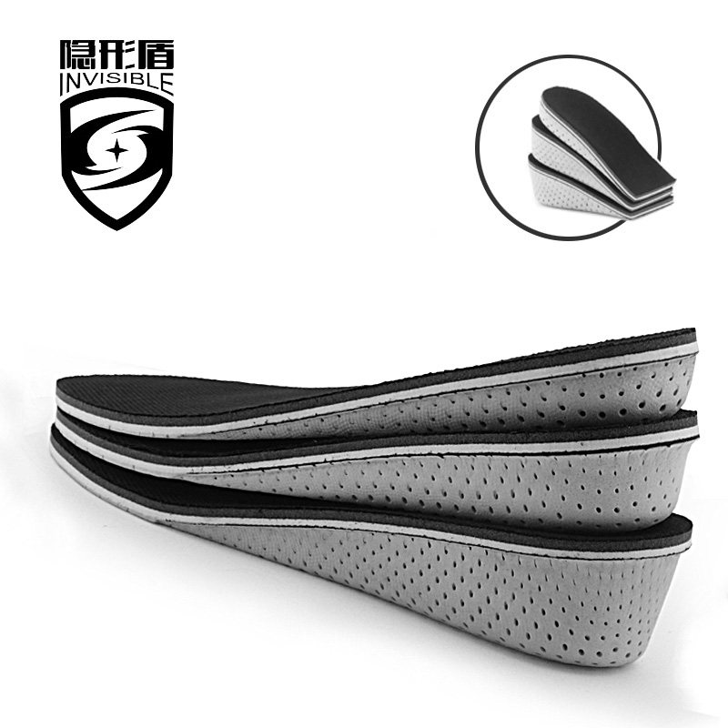 Inner height-increasing insole full pad full sole men's and women's 5cm heel half pad soft and comfortable aj1 Martin boot height-increasing pad