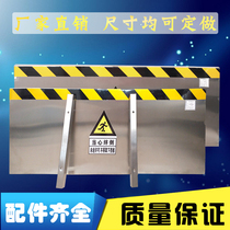 Rat-proof board rat-proof door stainless steel aluminum alloy door stop power distribution room factory door kitchen anti-animal door flood-proof water shield