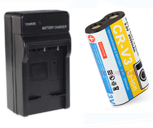 Applicable Kodak CRV3 CR-V3 camera lithium battery charger Z663 Z712IS Z740 Z8612IS