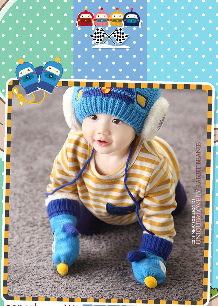 Gants pour enfants en velours - Ref 2146573 Image 8