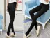 Quần legging cotton mùa thu của phụ nữ phần quần mỏng bên ngoài mặc size lớn chất béo MM thon thả quần eo cao