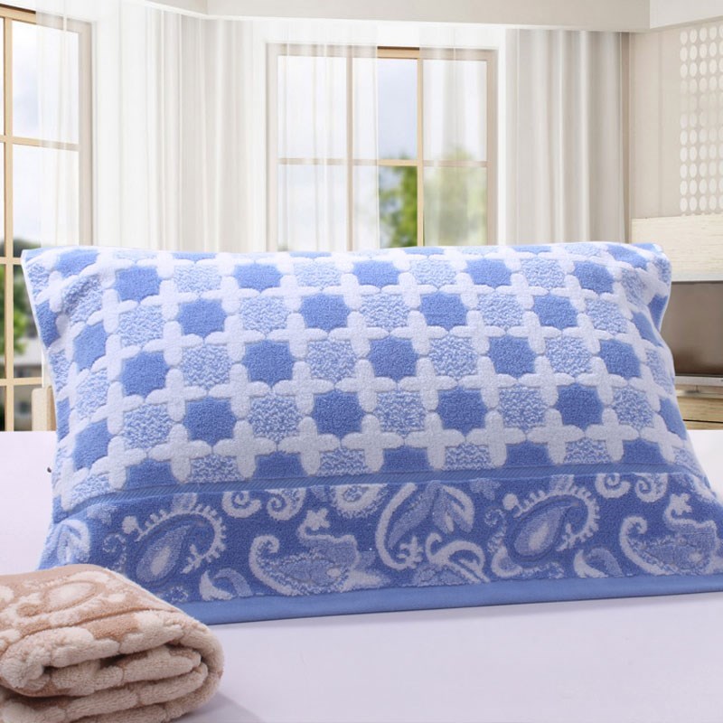 [Special] mỗi ngày quảng cáo bông khăn dày tăng một cặp cài đặt chính hãng phim hoạt hình bông mềm không phai - Khăn gối khăn gối