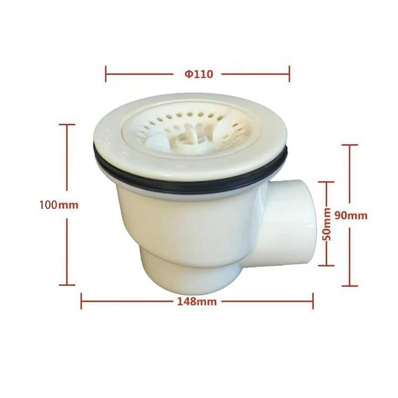 Japanese-Style Hair Catcher Floor Drain, Vortex-Type Floor Drain, Integrated Shower Room Floor Drain, Integrated Bathroom Floor Drain