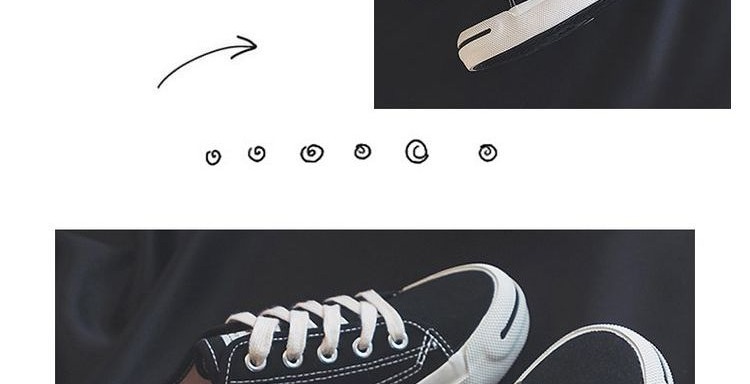 2018 giày trắng mới giày vải khôn giày thể thao nữ