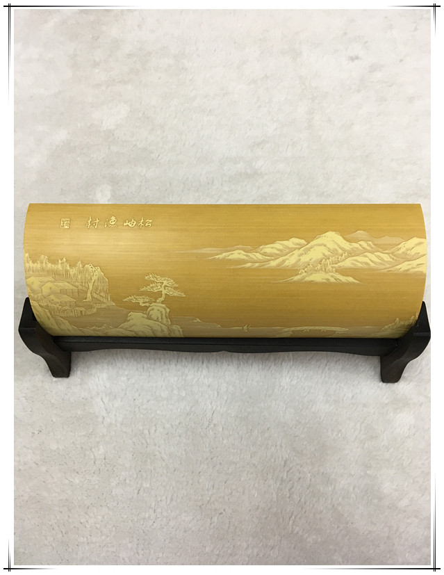 中国　竹の細工 留青竹刻　伝統工芸品 無錫シリーズ＞無錫無形文化遺産―「留青竹刻」 - 中国国際放送局