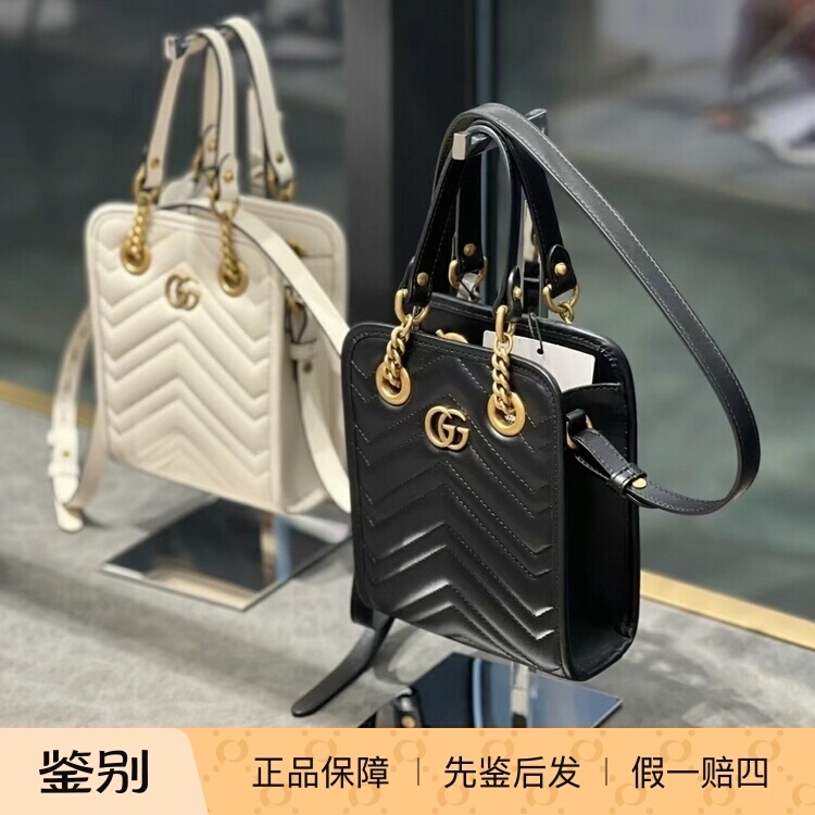 【Kkkk】Gucci Marmont Tote Bag, Handbag, Shopping Bag, Shoulder Bag, Crossbody Bag