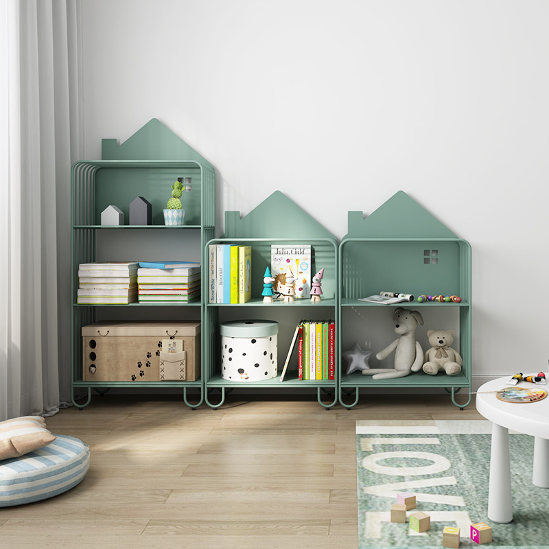 Children Creativity Small House Bookshelves Containing Deck Bedrooms Living Room Multiple Floor Shelve Shelf Minimalist Bookcase Plotter Book Shelf