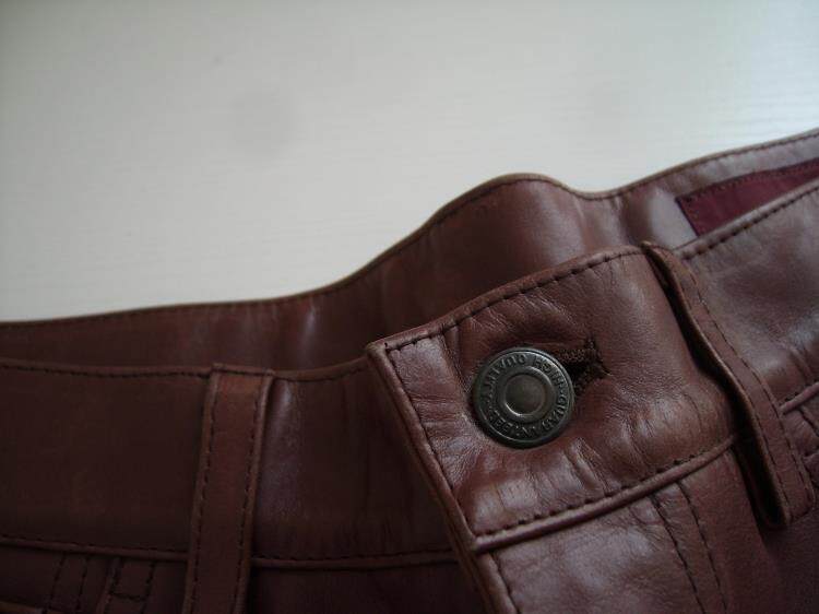 Pantalon cuir homme Première couche de cuir - Ref 1491938 Image 17