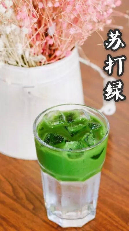 长春这家抹茶店的冰淇淋颜值高到