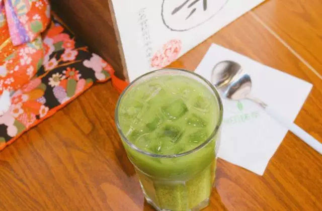 长春这家抹茶店的冰淇淋颜值高到