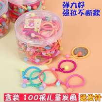 Korean children do not hurt hair little girl head rope girl girl hair rope rubber band cute baby tie hair princess hair accessories