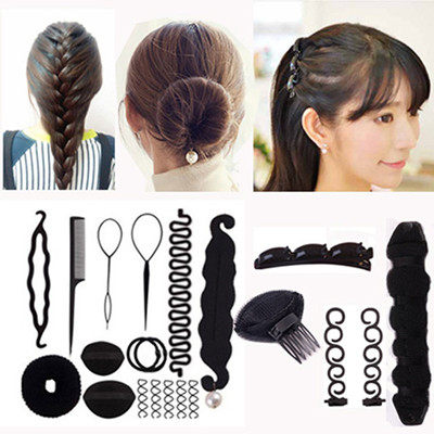 100 Varietals Fluffy Pill Subhead Disc Hairdresser Suit Flower Buds Zhafa God Instrumental Sloppy Beauty Hair Styling Tool Arranger