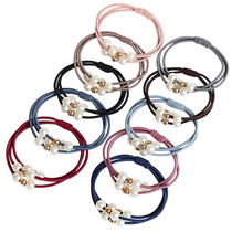 Rubber band Hairband head rope Korean hipster headdress adult simple Lady personality wild horsetail tie hair rope