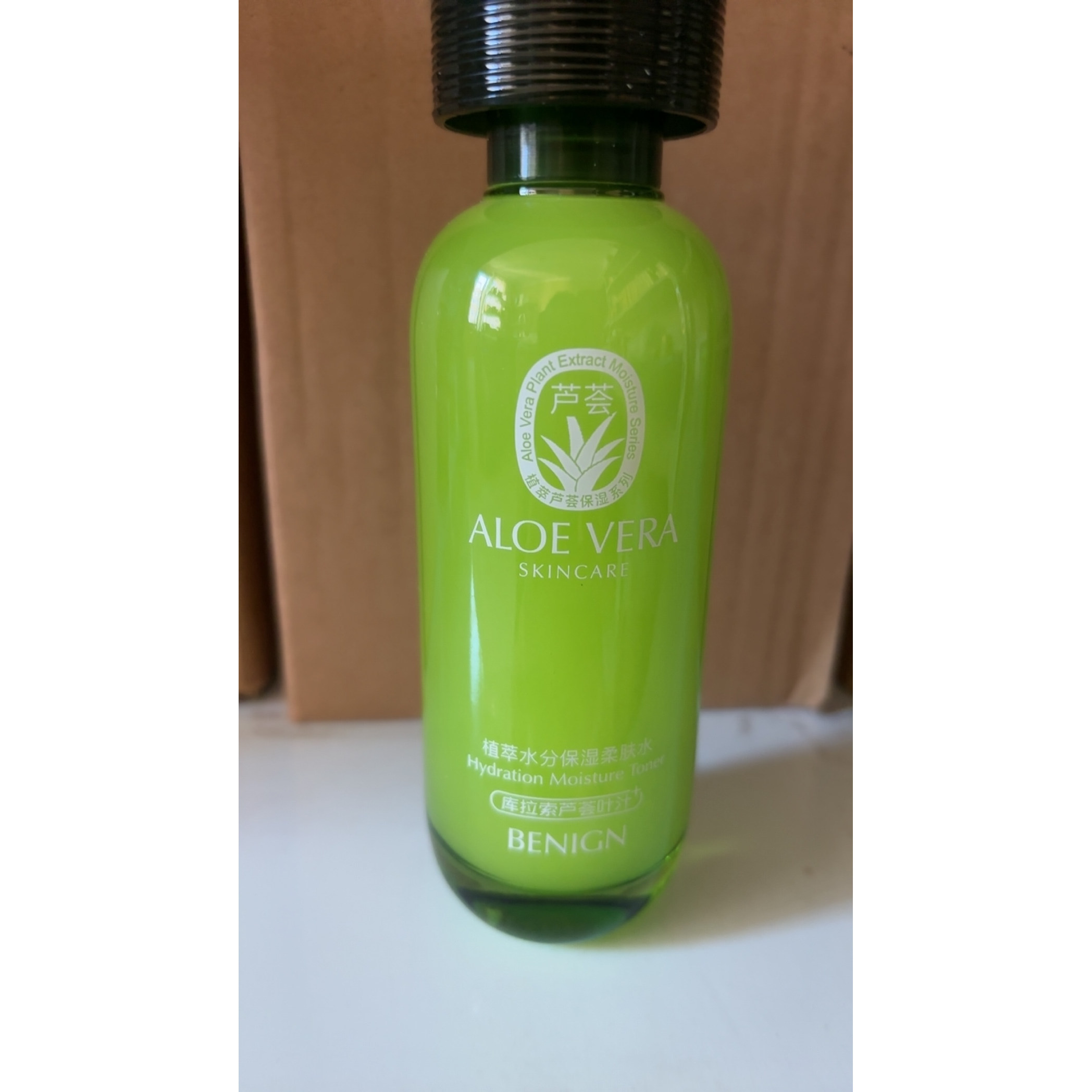 Binying Aloe Vera Plant Extract Moisturizing Softening Toner 140ml Cosmetics
