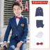 ELPA trai Suit 2019 Fall New Childrens Suit trai Suit ăn mặc Hàn Quốc sọc áo. 