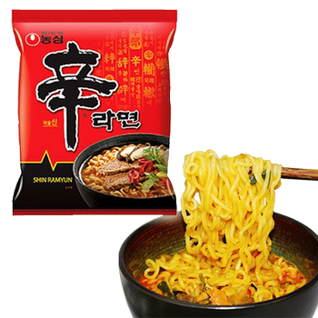 Korean imported mushroom beef flavor nongshim ramen