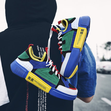 ins超火的鞋老爹鞋国潮休闲运动鞋吾道韩版潮